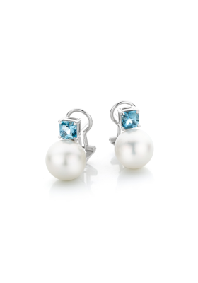 SLAETS Verlovingsringen model Earrings with South Sea Pearls